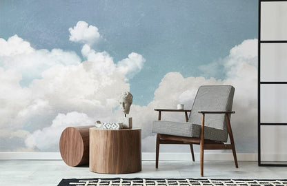 Dreamy Clouds Sky Mural Wallpaper