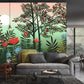 Decorate your living room with this beautiful jungle fruit wallpaper mural.