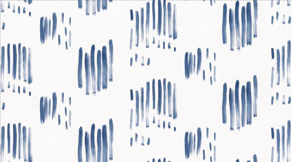 Cool Blue Dash Marks Wallpaper Mural - image 2