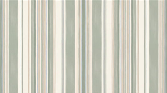Soft Fine Vertical Stripes Wallpaper Mural - image 2