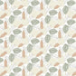 Botanical Leaf Print Neutral Wallpaper Mural