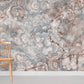 Elegant Beige Marble Texture Mural Wallpaper