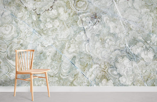 Elegant Marbled Abstract Mural Wallpaper