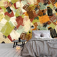 Pattern Mural Wallpaper con Colore ad Astratto