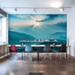 Sunrise Mountain Landscape Wall Mural