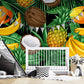 Tropical Fruit Kitchen Mural Wallpaper