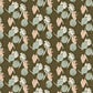 Tropical Botanical Leaf Pattern Wallpaper Mural