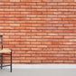 stunning dense bricks wall mural room