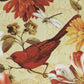 Vintage Bird Floral Pattern Mural Wallpaper