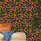 Tropical Floral Botanical Mural Wallpaper