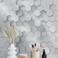 Hexagonal Serenity Mural Wallpaper