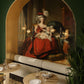 Portrait of Marie Antoinette Wallpaper Mural for restaurant decor