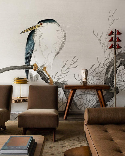 Quack on Branch Mural Decoration Design