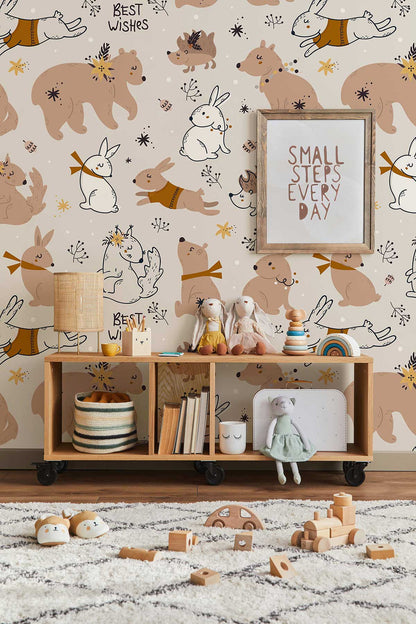 wallpaper with a well wishes message for an animal