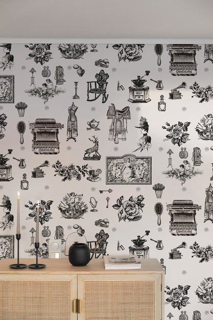 Maestoso Muro in Marmo Dorato Wallpaper