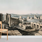 Ancient City Ruins Landscape Mural Wallpaper