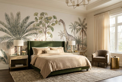 Sage Dinosaur Wallpaper Mural room scene