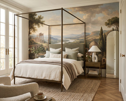Sage River Ruins Wallpaper Mural