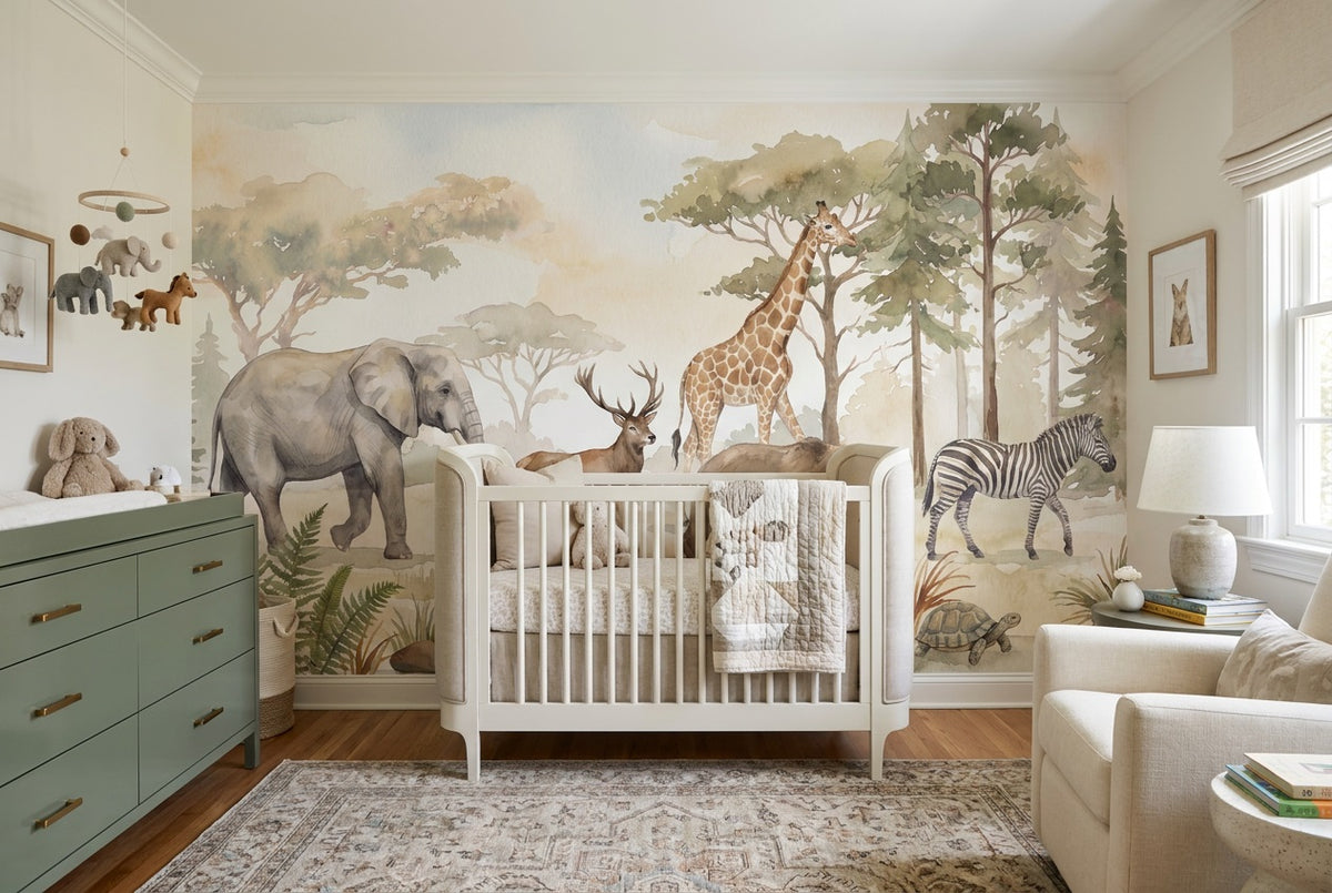 Sand Safari Wallpaper Mural view 5