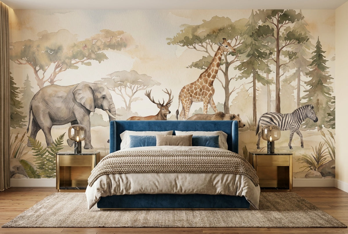 Sand Safari Wallpaper Mural view 4