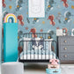 Whimsical Underwater Creatures Kids Wallpaper Mural