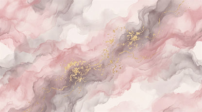 Pink Marble Wallpaper Mural artwork