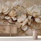 Vintage Floral Elegance Mural Wallpaper