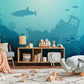 Underwater Ocean Life Mural Wallpaper