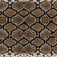 Geometric Brown Snake Skin Mural Wallpaper