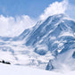 Papier Peint Panoramique Montagnes Enneigées