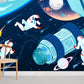 Wallpaper mural for the space station kids' room, perfect for home decor