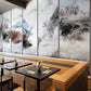 Abstract Smoke Art Wall Mural