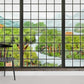 Serene Landscape Window View Mural Wallpaper