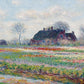 Papier Peint Panoramique Champ de Tulipes