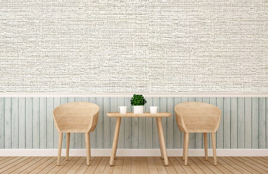 Flax Texture Wall Murals Room
