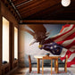 Majestic Eagle American Flag Mural Wallpaper