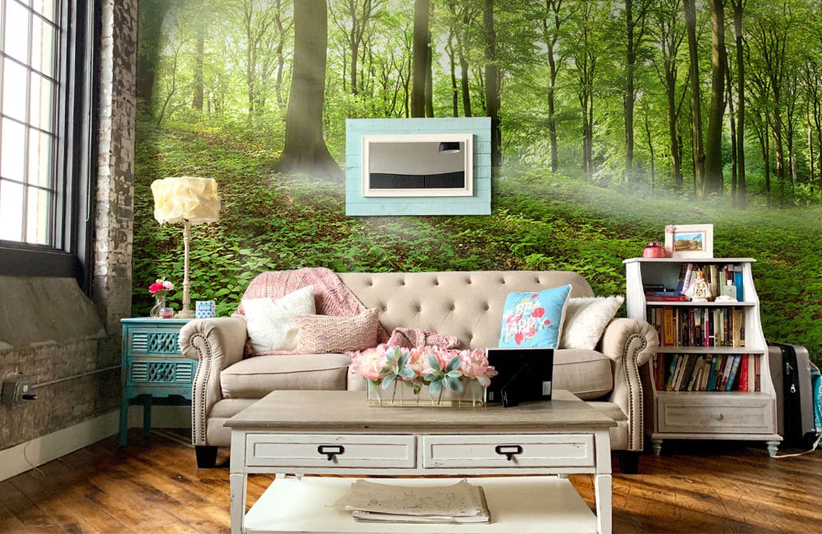 Enchanted Forest Landscape Wall Mural