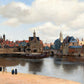 Papier Peint Panoramique Vue de Delft