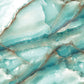 Papier peint mural texture marbre teal abstrait