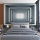 Endless Modern Path Mural Wallpaper in bedroom