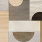 Modern Geometric Wooden Panel Mural Wallpaper