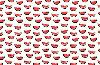 painted Watermelon Wallpaper Mural for wall