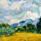 Illustration murale artistique du Champ de bl¨¦ de Van Gogh