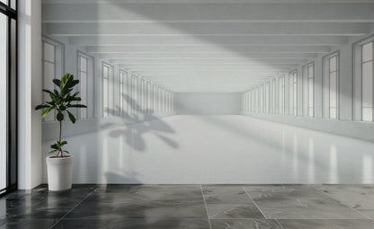 Infinite Window Perspective Mural Wallpaper