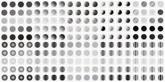 Modern Geometric Moon Phases Wallpaper for Wall