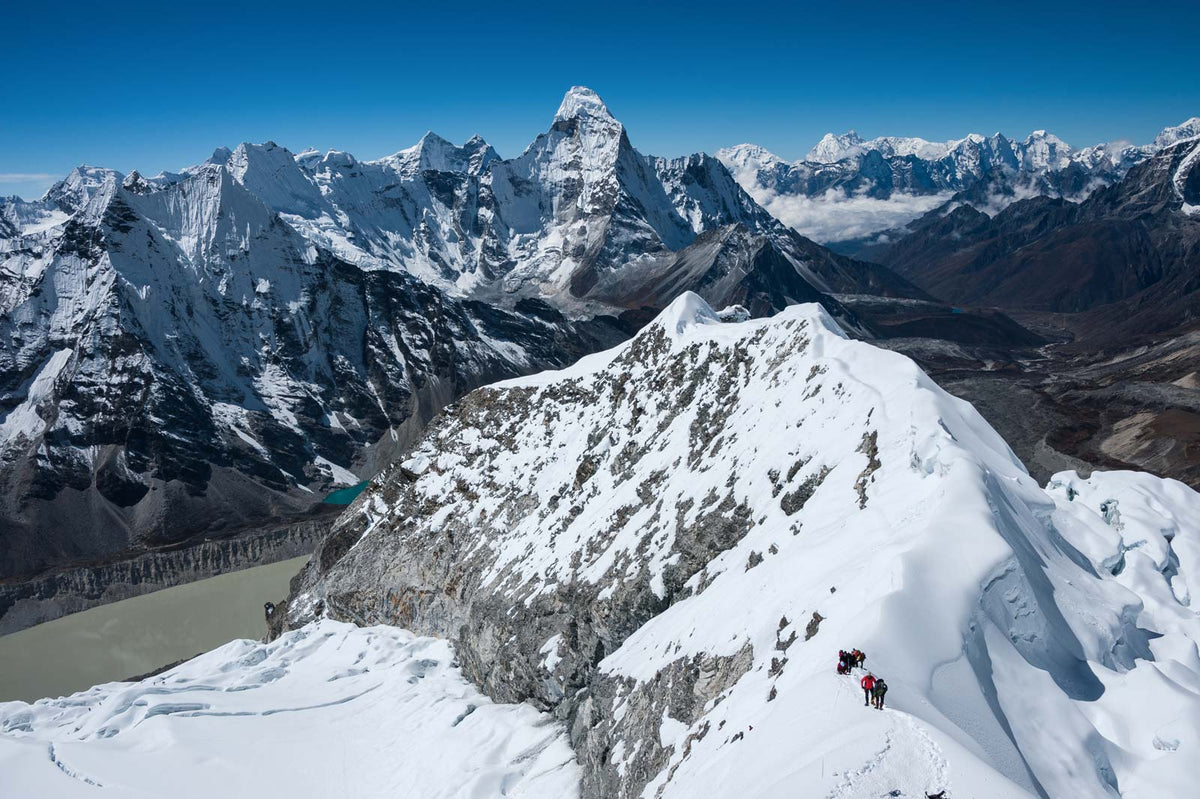 Majestic Snow-Capped Mountain Peak Mural Wallpaper