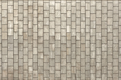 Brick Wallpaper Mural in Light for Interior Design of Homes