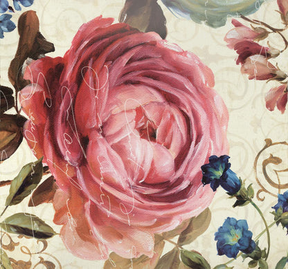Vintage Floral Blossom Wall Mural Wallpaper