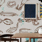 Wallpaper Mural of Sea Fish for Use as Home Decoration