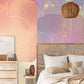 Shapes in Dreamy Colors Wallpaper Mural